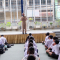 ผอ. พบนักเรียน ในวันเปิดภาคเรียนที่ 1 ปีการศึกษา 2569