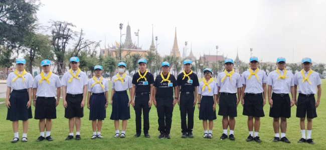 นร. จิตอาสาพระราชทาน ธ.บ.ว. ปฏิบัติจิตอาสาเฉพาะกิจ